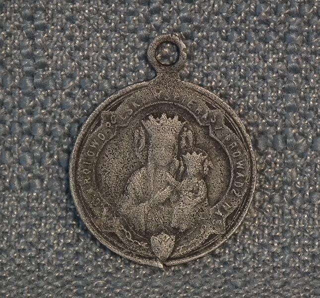 Antique Polish Patriotic Pendant commemorative a Polish Uprisings 1831 and 1864