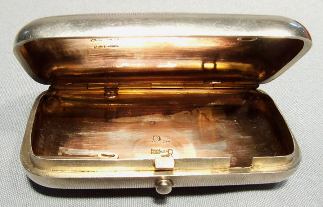 Antique K. Faberge Imperial Russian Silver Box