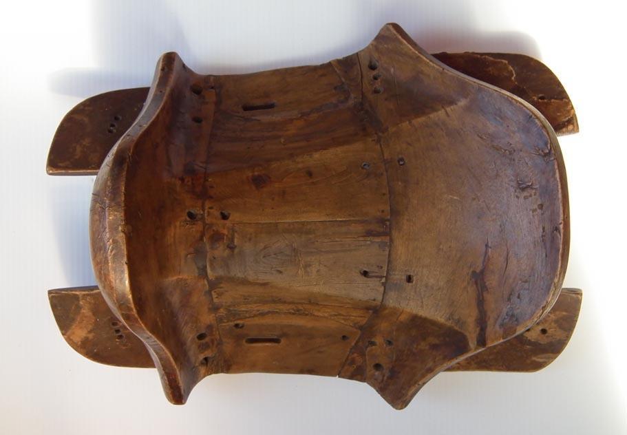 Antique Sino -Tibetan 18th - 19th century Chinese Tibetan Mongolian Horse Saddle