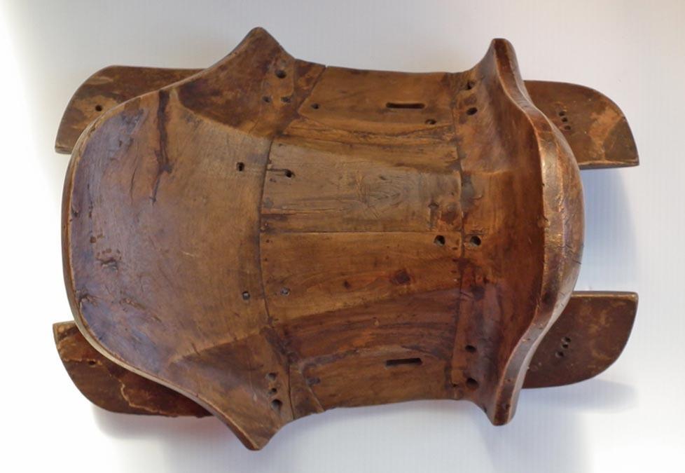 Antique Sino -Tibetan 18th - 19th century Chinese Tibetan Mongolian Horse Saddle