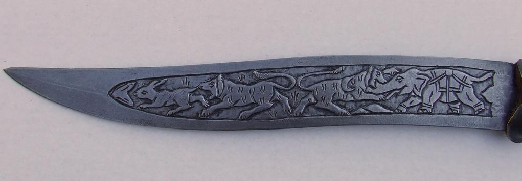 Antique Islamic Indo – Persian Dagger Khanjar 19th Century India