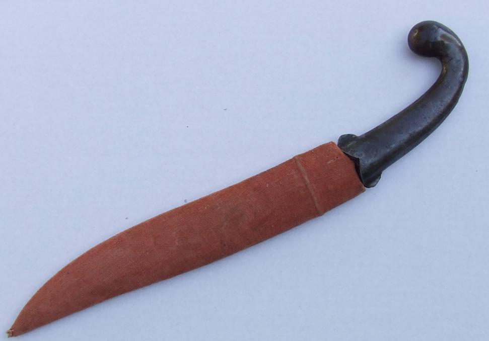 Antique Islamic Indo – Persian Dagger Khanjar 19th Century India