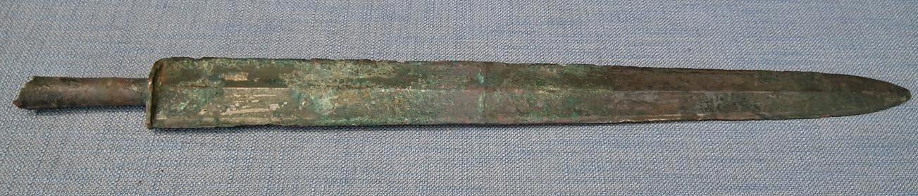 Ancient Chinese Bronze Sword Jian Warring States Period 475–221 BC