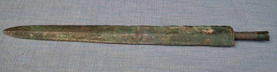 Ancient Chinese Bronze Sword Jian Warring States Period 475–221 BC