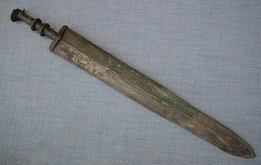 Ancient Chinese Jian Bronze Sword Warring States Period 475–221 BC
