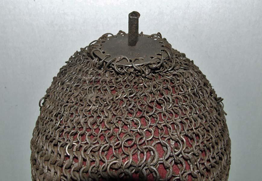 Antique 1500 AD -1700 AD Islamic Mughal India Indo Persian Helmet Kulah Zirah
