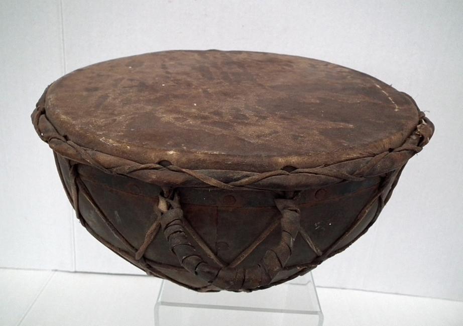 Antique Turkish Ottoman Islamic Military Kettle Drum Timpani 17th-19th century