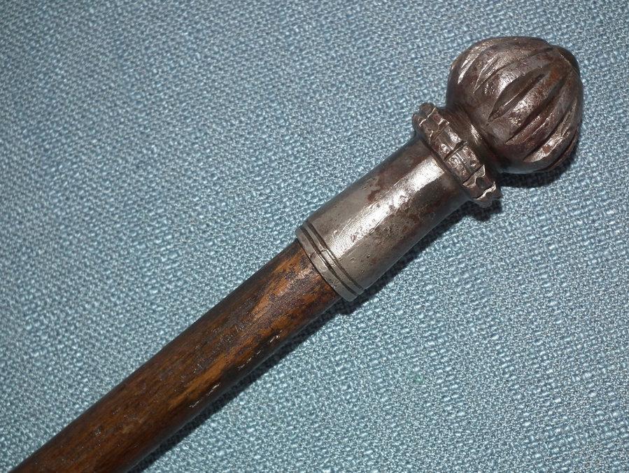 Antique 16th-17th Century Turkish Ottoman Or Hungarian War Mace