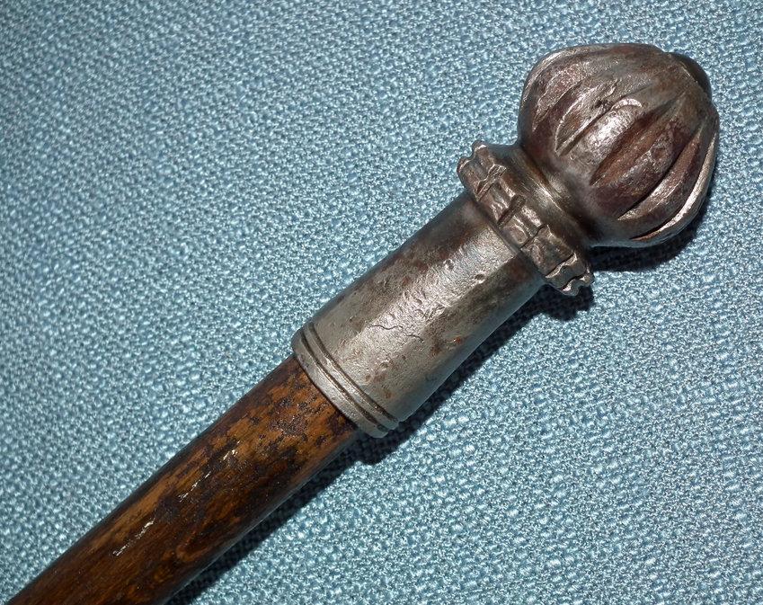 Antique 16th-17th Century Turkish Ottoman Or Hungarian War Mace