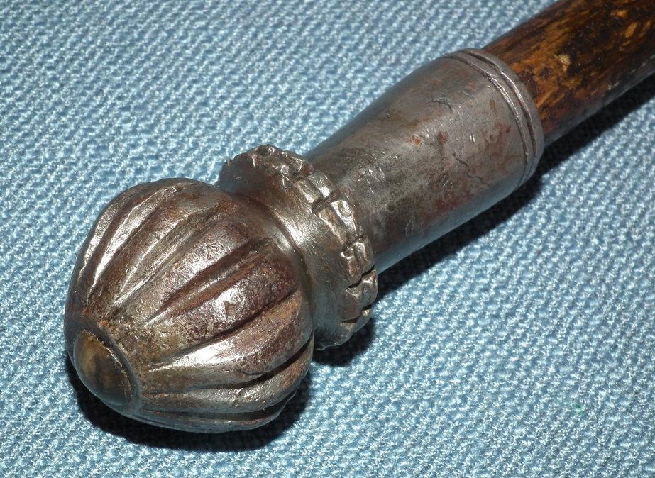 Antique 16th-17th Century Turkish Ottoman Or Hungarian War Mace