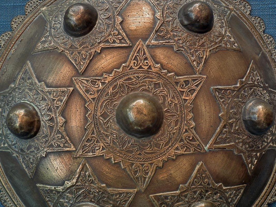 Antique Islamic Indonesian Shield Peurise Teumaga Muslim Sultanate Aceh-Atjeh