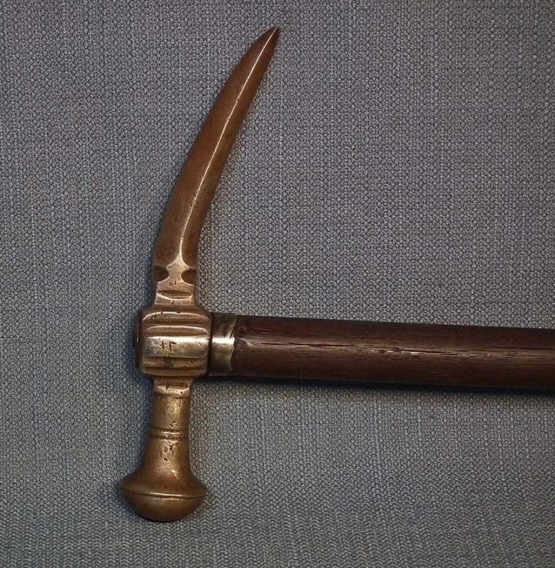 Antique 16th - 18th century Turkish Ottoman Islamic War Hammer