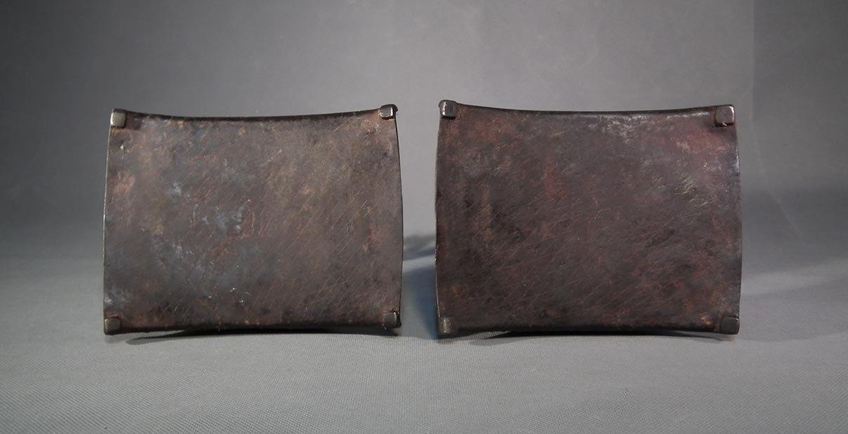 A Pair Of Antique 17th – 18th Century Islamic Turkish Ottoman Stirrups