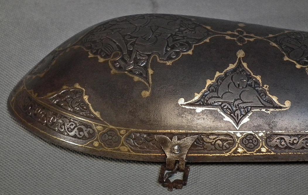 Antique 18th century Indo Persian Islamic Armour Bazuband