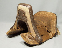 Antique 17th Century Korean War Lord Saddle