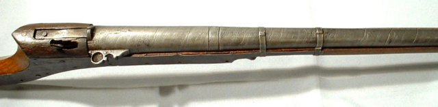 Antique Indo Persian Matchlock Gun Rifle Jezail, 18th Century