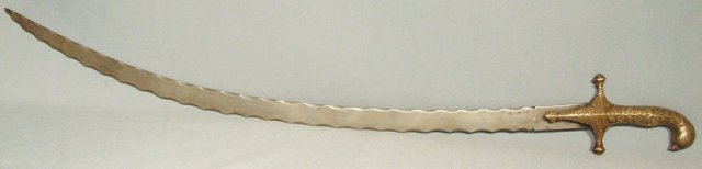 Antique Indo Persian, Mughal Sword Shamshir Talwar, 18th century