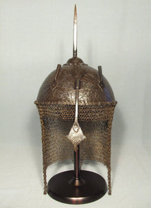 Antique 18th century Indo Persian Helmet Kulah-Khud