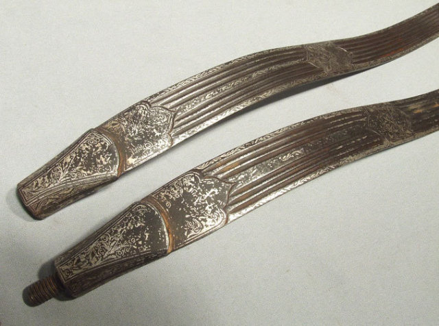 Antique Indo Persian Steel Bow, 19th Century