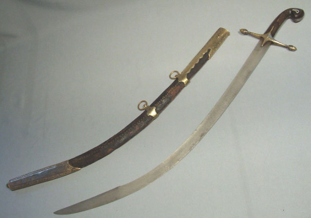 Antique Turkish Ottoman Sword Kilij, 18th century