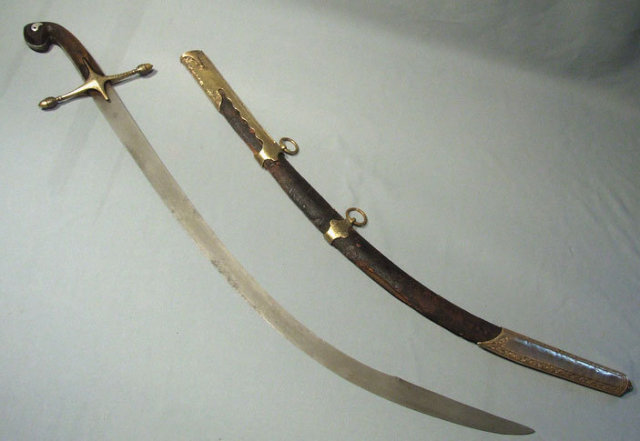 Antique Turkish Ottoman Sword Kilij, 18th century