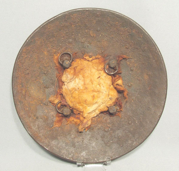 Antique Indo-Persian steel Shield Dhal Separ, 18th century