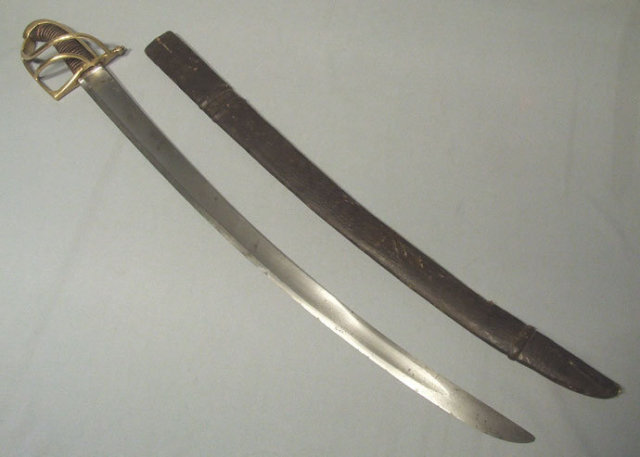 Antique Austrian Hungarian Sword, 18th Century