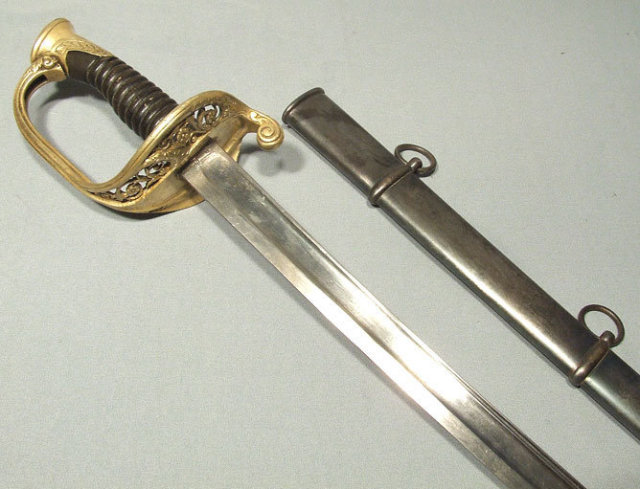 Antique 19th Century French Cavalry Sword
