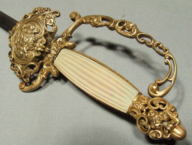 Antique 19th century Belgium Court Sword