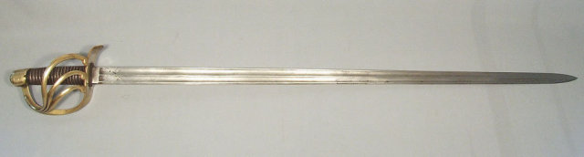 Antique French Napoleonic Cuirassier Sword, 19th century