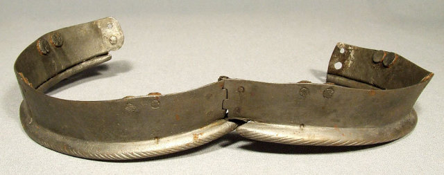 Antique Armour Armor Neck Lame 16th century