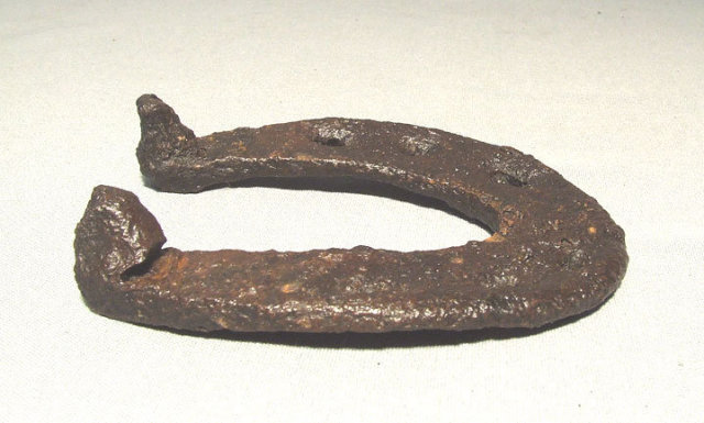Antique Medieval Horse-shoe 12th-14th century