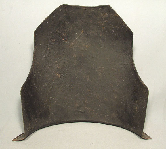 Antique North European Armor Backplate 17th century