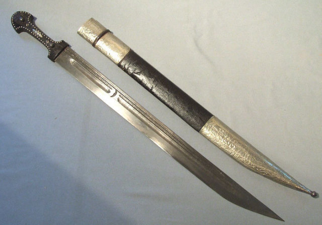 Antique Russian Sword Cossack Kindjal 19th Century
