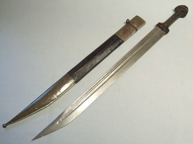 Antique Russian Sword Cossack Kindjal 19th Century