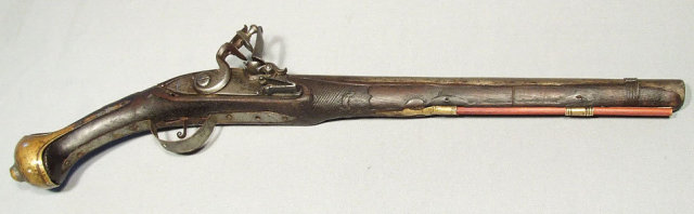 Antique 18th century Flintlock Gun Pistol