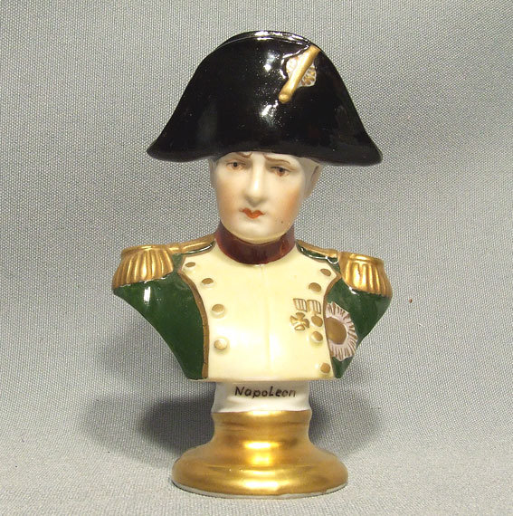 Dresden Porcelain Bust of Napoleon