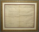 Antique 19th century Napoleonic Document Signed Marie Louise