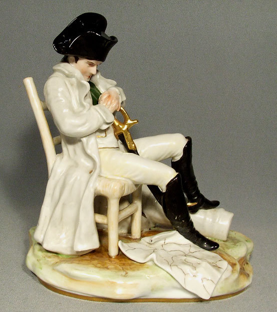 Porcelain Figurine Emperor Napoleon