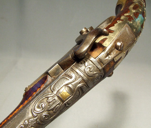 Antique American Trade Gun Pistol, 18th century