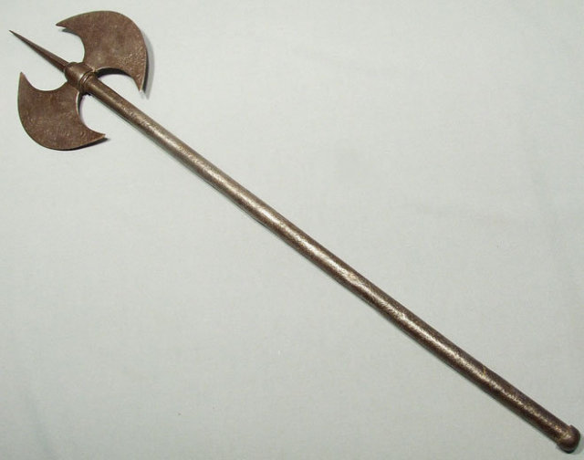 Antique Indo Persian Dervishs Axe, 18th - 19th century