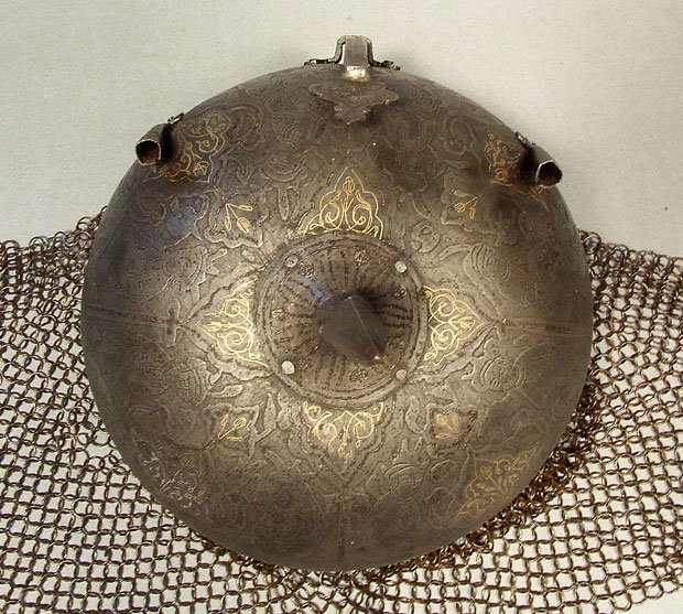 Antique 18th century Indo Persian Helmet Islamic Kulah Khud
