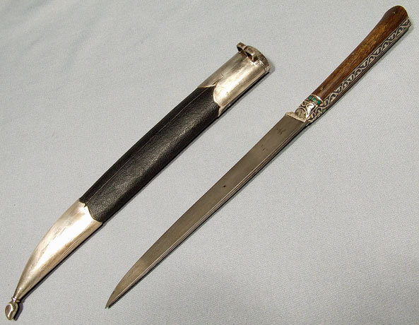 Antique Indo Persian Dagger Bichaq Islamic Bukhara