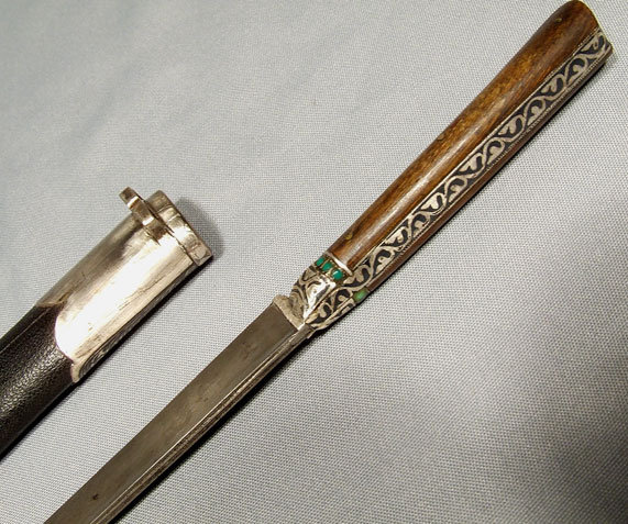 Antique Indo Persian Dagger Bichaq Islamic Bukhara