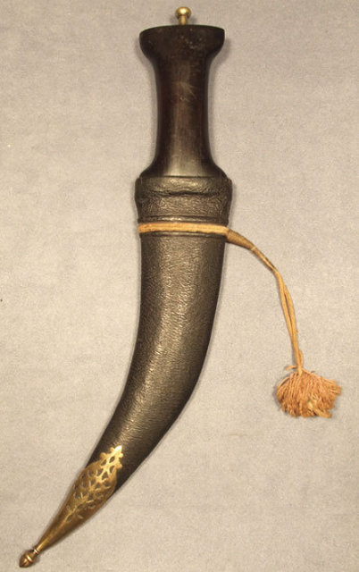 Antique 18th Century Turkish Ottoman Islamic Dagger Jambiya