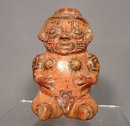 Ancient Ceramic Nicoya Pre Columbian Female Figure