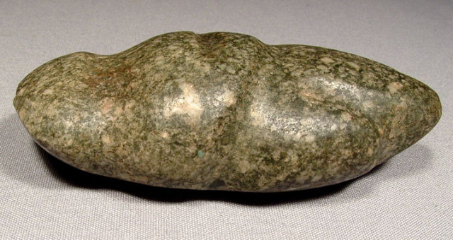 Ancient Axe Figure Mezcala, Pre Columbian (300-100 BC)