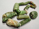 Ancient Mayan Jade Pre Columbian Necklace