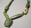 Ancient Mayan Jade Pre Columbian Necklace