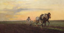 Antique Polish Ukrainian Painting Pstrak Yaroslav